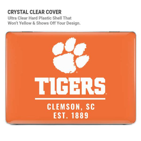 Clemson University Tigers Est 1889 Orange MacBook Air 15in (2023-2025) Case plus Skin